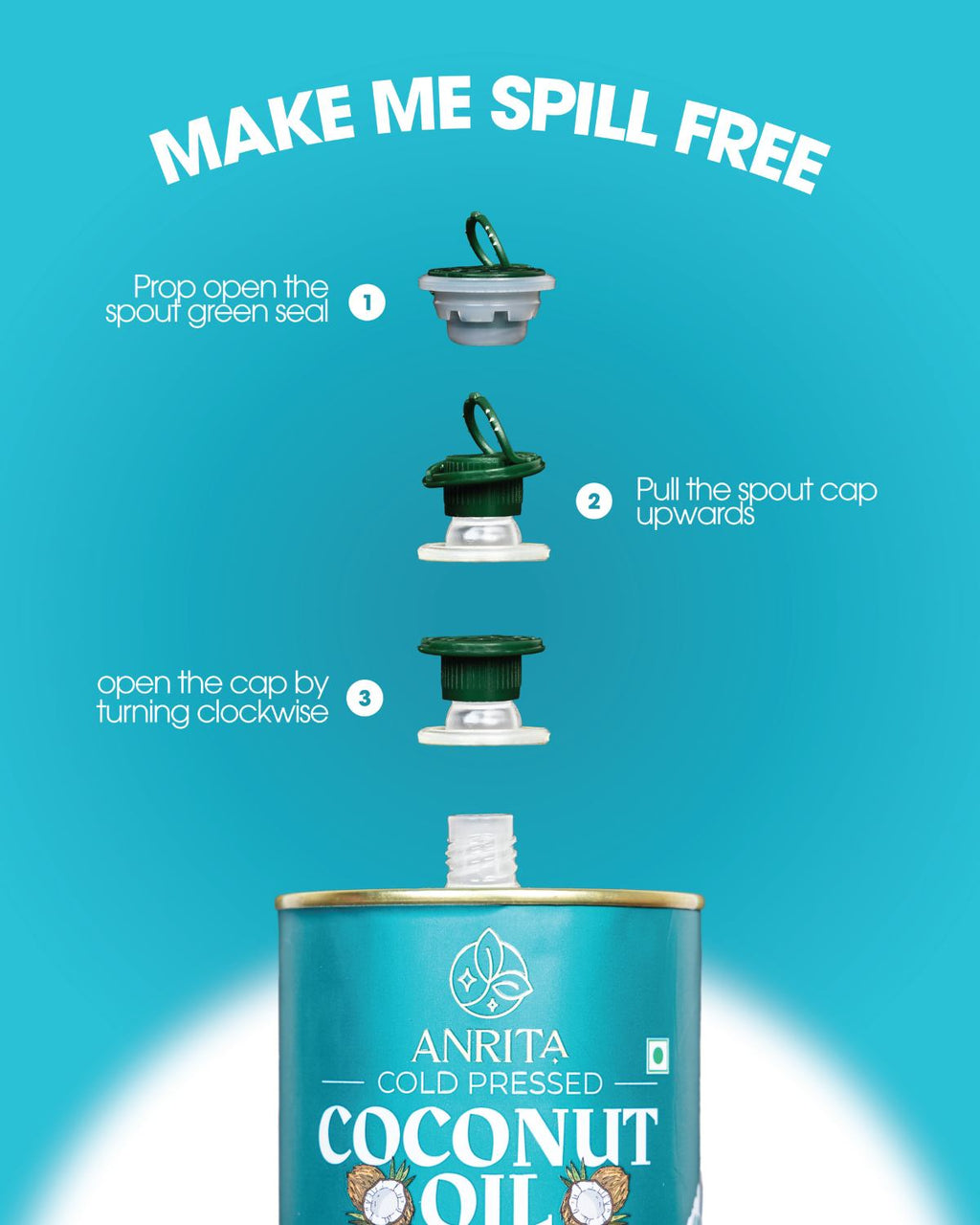 Anrita Cold Pressed Coconut Oil
