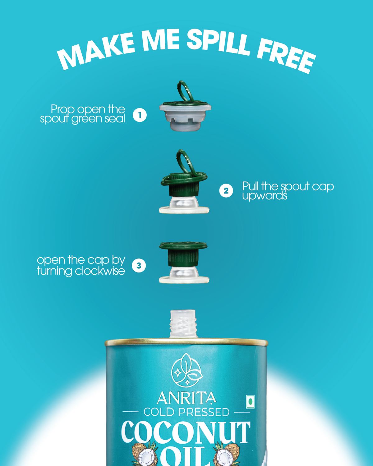 Anrita Cold Pressed Coconut Oil