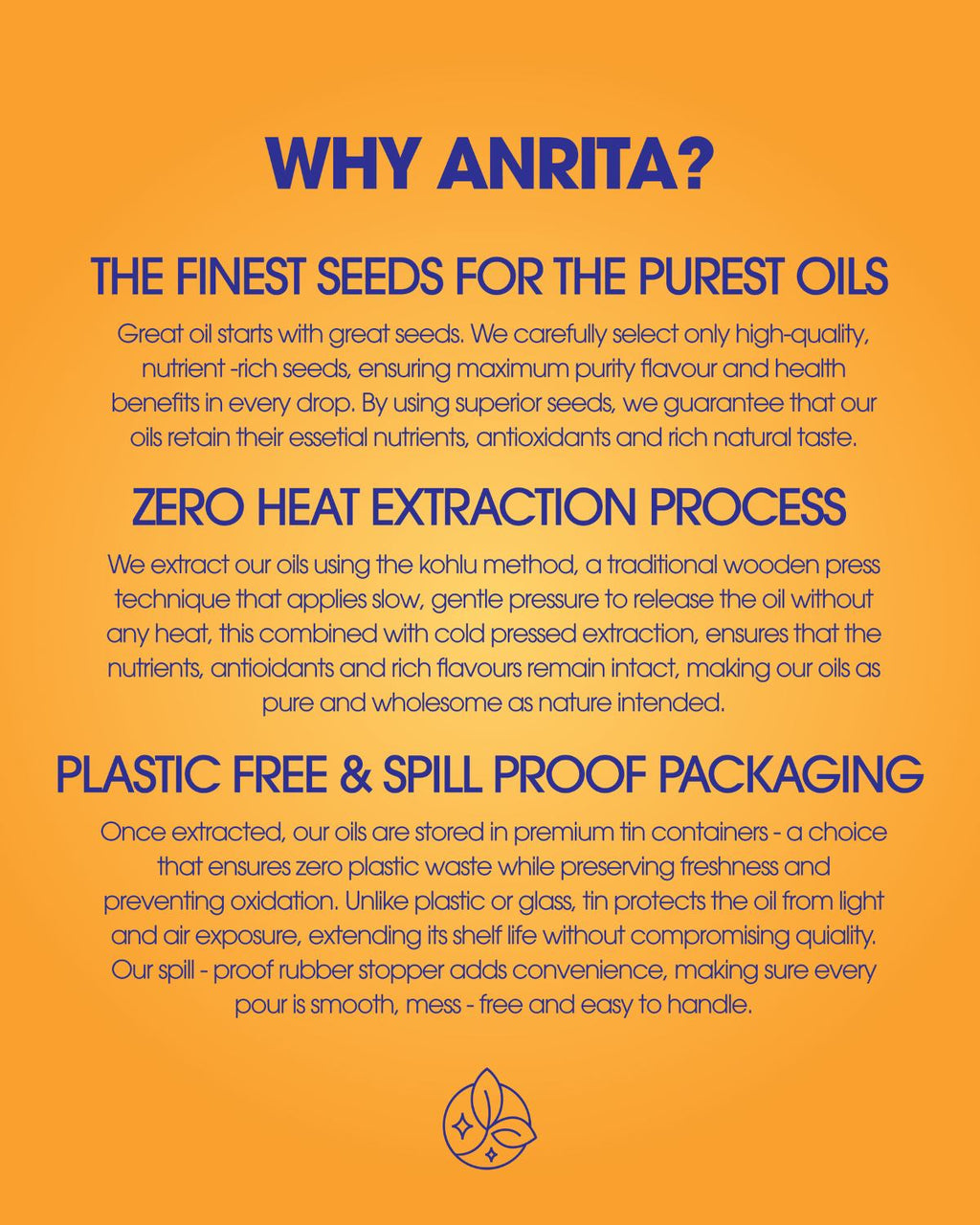 Anrita Wood Pressed Peanut (groundnut) 0il