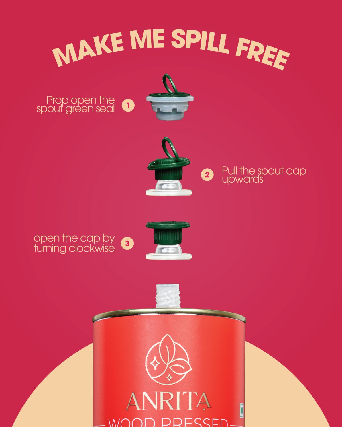 Anrita Wood Pressed Mustard Oil