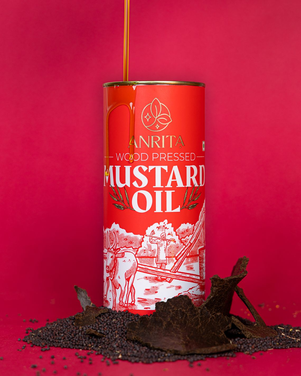 Anrita Wood Pressed Mustard Oil